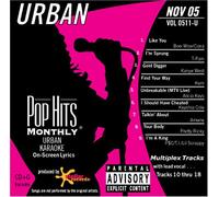 Various Artists - Pop Hits Monthly Karaoke, URBAN Nov 2005