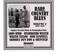 Various Artists Rare Country Blues - Vol. 2: 1929 - 1943 (CD) Album