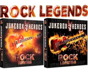 Various Artists - Rock Legends & Rock Heroes: 120 Classic Rock Hits on 6 CDs | Hard Rock Collection feat. Deep Purple, Kiss, Scorpions, Dio, Alice Cooper, Motorhead, Europe, Rainbow, Thin Lizzy, Status Quo, Queensrÿche