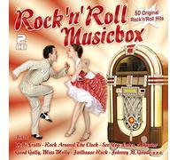 VARIOUS ARTISTS - ROCK 'N' ROLL MUSICBOX - 50 ORIGINAL HITS 2CD - CD - K72z
