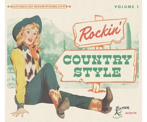 various artists rockin' country style vol. 1 (CD)