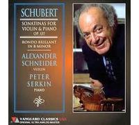 VARIOUS ARTISTS - Schubert The 3 Sonatinas For Violin & Piano Op.137 No.'S 1-3 / Rondo Op.70. (Alexander Schneide