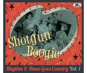 Various Artists Shotgun Boogie: Rhythm & Blues Goes Country - Volume 1 (CD)