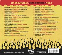 Various Artists Sin On Saturday, Pray On Sunday: 28 Sizzling Slabs of Rhyth (CD)