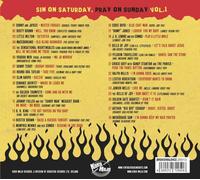 Various Artists Sin On Saturday, Pray On Sunday: 28 Sizzling Slabs of Rhyth (CD)