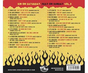 Various Artists Sin On Saturday, Pray On Sunday: 28 Sizzling Slabs of Rhyth (CD)