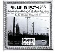 Various Artists St Louis 1927 - 1933 (CD) Album
