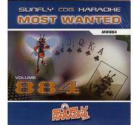 Various Artists - Sunfly Karaoke Most Wanted Volume 884 (CD+G)