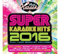 Various Artists - Super Karaoke Hits 2016 (Audio CD only - NOT CD+G) by Various Artists