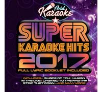 Various Artists Super Karaoke Hits 2017 (CD) Album