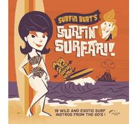 Various Artists Surfin Burt's Surfin Surfari: 18 Wild and Exotic Sur (Vinyl LP)