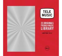 Various Artists Tele Music: 23 Classic French Music Library - Volume (Vinyl LP)