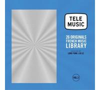 Various Artists Tele Music: 26 Classic French Music Library - Volume (Vinyl LP)