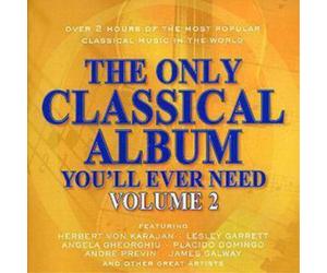Various Artists The Only Classical Album You'll Ever Need Volume 2 (CD) Album