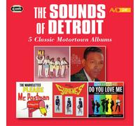 Various Artists The Sounds of Detroit: 5 Classic Motortown Albums (CD) Album