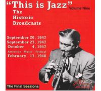 Various Artists This Is Jazz Vol. 9 - The Historic Broadcasts (CD)