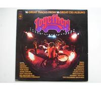 Various Artists - Together LP CBS SPR52 EX/EX 1971 blue vinyl, with newspaper, featuring Trees, Soft Machine...
