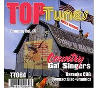 Various Artists - Top Tunes Karaoke CDG Gal Country Vol. 14 TT-064