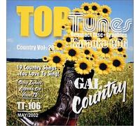 Various Artists - Top Tunes Karaoke CDG Gal Country Vol. 20 TT-106