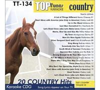 Various Artists - Top Tunes Karaoke CDG Guy Country TT-134 (US Import)