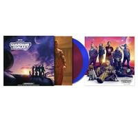 Various Artists & Tyler Bates (Compilation) - Guardians of The Galaxy Vol.3 OST Awesome Mix Pressed On Limited Edition Purple/Blue 2LP Records + Limited Editon Poster