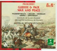 Various Artists War and Peace (Rostropovitch, Orchestre National De France) (CD)