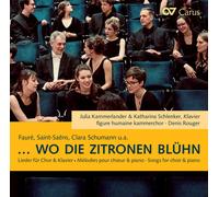 Various Artists Wo die Zitronen Blüh'N-Lieder Bearb.Für Chor/Pian (CD)