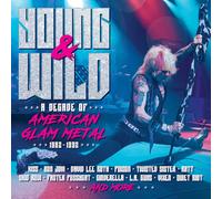 Various Artists Young & Wild: A Decade of American Glam Metal 1982-1992 (CD)