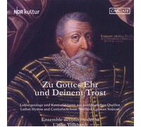 VARIOUS ARTISTS Zu Gottes Her Und Deinem Trost (CD)