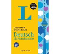 Various authors Langenscheidt Grundwortschatz Deutsch als Fremdsprac (Tascabile)