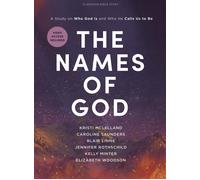 Various Authors The Names of God Bible Study Book with Video Access (Tascabile)