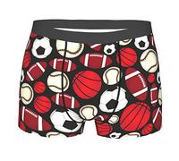 Various Balls Leggeri Boxer Slips da Uomo Slip Uomo Intimo Confortevole E Uso Quotidiano Intimo Boxers XL