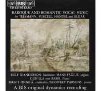 Various Baroque and Romantic Vocal Music (Fagius, Parsons, Von Bahr) (CD) Album