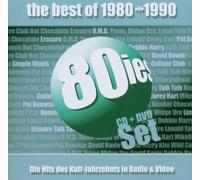 Various - Best of 1980-1990 CD+Dvd-Jewel