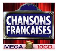 Various - Chansons Francaises:Mega 10 CD [Import]