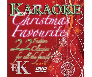 Various - Christmas favourites karaoke CDG and DVD disc by Easy Karaoke - Includes 22 festive classics by Wizard; John Lennon; Mariah Carey and many more!