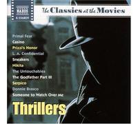 Various Classics at the Movies: Thrillers (CD) Album
