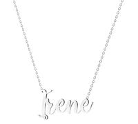various Collana con nome in acciaio inox, ciondolo con nome personalizzato in argento per collana da donna, regali personalizzati da donna, per mamme, ragazza, coppie, migliore amica, Plateado,