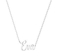 various Collana con nome in acciaio inox, ciondolo con nome personalizzato in argento per collana da donna, regali personalizzati da donna, per mamme, ragazza, coppie, migliore amica, Plateado,
