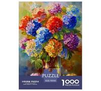 Various Colored Hydrangeas Puzzle Impossible 1000 Pezzi Interesting Decorazione Per La Casa. Giochi Rilassamento E Intelligence Per Adulti E Bambini Da 12 Anni 70x50cm/1000pcs