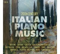 Various Composers 20th Century Italian Piano Music (CD) Box Set