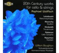 Various Composers 20th Century Works for Cello and Strings (Boughton) (CD) Album