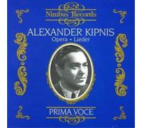 Various Composers Alexander Kipnis in Opera and Lieder (CD) Album