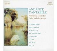 Various Composers Andante Cantabile: Romantic Music for Cello and Orchestra (CD)