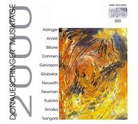 VARIOUS COMPOSERS Donaueschinger Musiktage 2000 (CD) Album