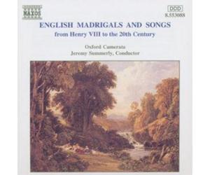 Various Composers English Madrigals and Songs (CD) Album