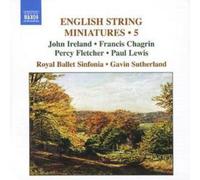 Various Composers English String Miniatures Vol. 5 (Royal Ballet Sinfonia) (CD)