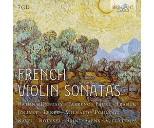 Various Composers French Violin Sonatas (CD) Box Set