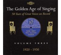 Various Composers GOLDEN AGE of SINGING VOLUME 3 Album