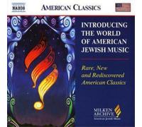 Various Composers Introducing the World of American Jewish Music (CD) Album